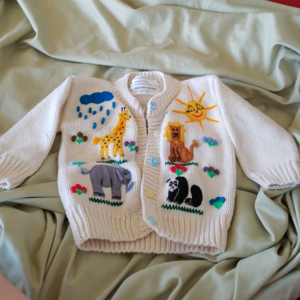 Smithsonian zoo sweater